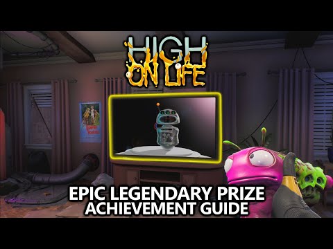 High on Life - Epic Legendary Prize Achievement Guide - Sit through the Countdown Show on TV