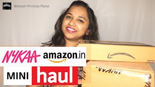 Nykaa & Amazon Mini Haul || Online Shopping || 2022 @Blossom Princess Planet #nykaahaul #amazon