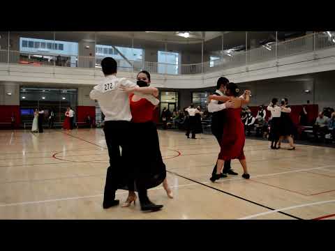 Newcomer Int Tango Quarterfinal H1. Irene/Lexi, Theo/Emilie