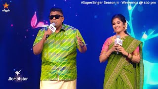 Download lagu Intha Maan Song by #Mysskin #AnuradhaSriram 😍🎼 | Super Singer Season 11 | Episode Promo mp3