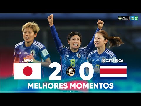 JAPÃO 2 X 0 COSTA RICA | COPA DO MUNDO FEMININA FIFA™️ 2023
