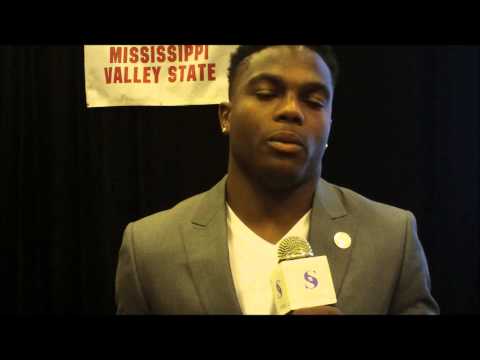 TSSN TAKES OVER THE 2013 SWAC MEDIA DAY Julian Stafford (WR) MVSU