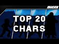 Top 20 Best Mugen Chars My Favorites