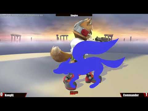 SmashaPalooza 44: Losers Semis - Commander (Fox) vs KongXL (King Dedede)