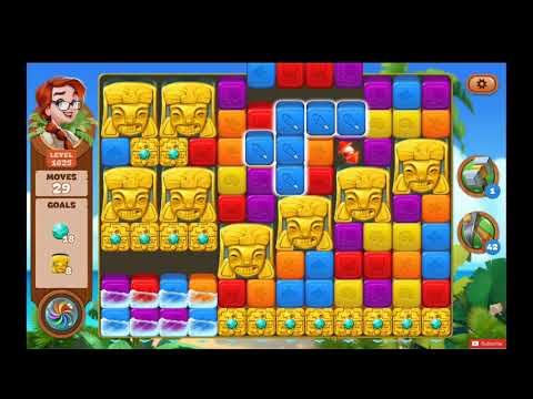 Lost Island Blast Adventure Level 1625 NO BOOSTERS - A S GAMING ✔