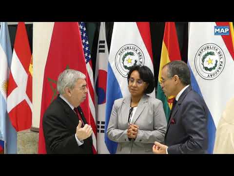 السيدة بوستة تتباحث بأسونسيون مع وزير خارجية الباراغواي