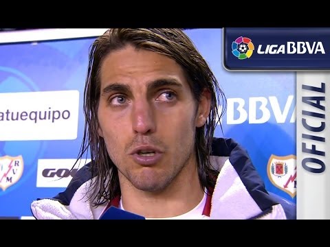 Entrevista a Larrivey tras el Rayo Vallecano (1-0) Valencia CF - HD