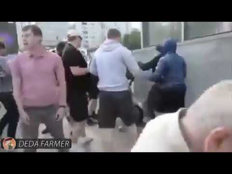 Polish ultras clash with Russian hooligans (18+) not suitable for minors
