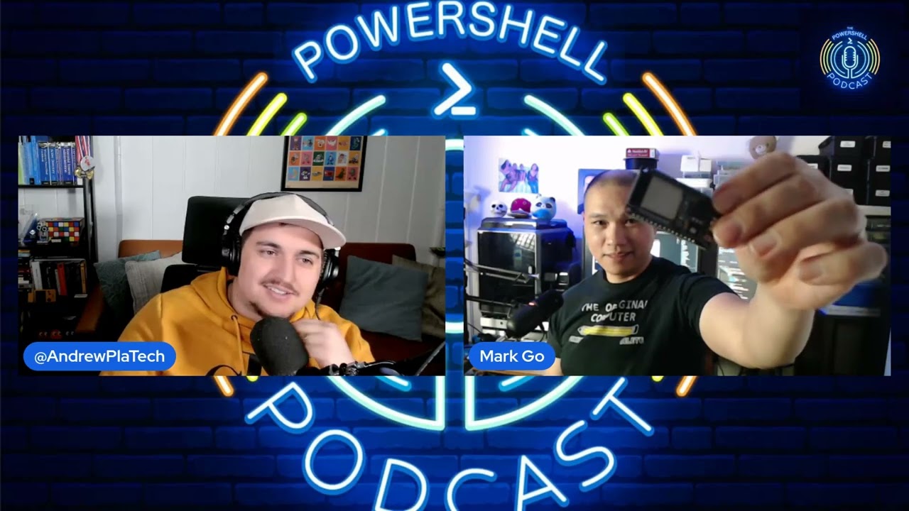 The PowerShell Podcast Exploring the Power of IoT and PowerShell with Mark Go