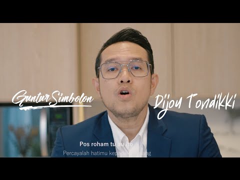 GUNTUR SIMBOLON - Dijou Tondikki (Official Music Video)