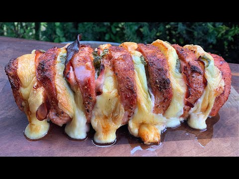 FÄCHERBRATEN VOM GRILL - Die volle Ladung Käse & Schinken