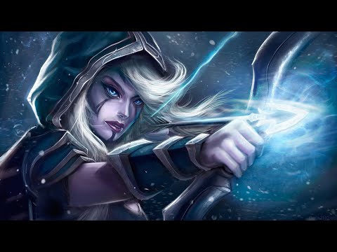 РАСТОПТАЛ СОПЕРНИКОВ (DROW RANGER) DOTA 2