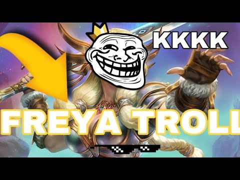 NAO SEI JOGAR DE FREYA / ARENA SMITE