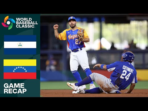 Nicaragua vs. Venezuela Game Highlights | 2023 World Baseball Classic