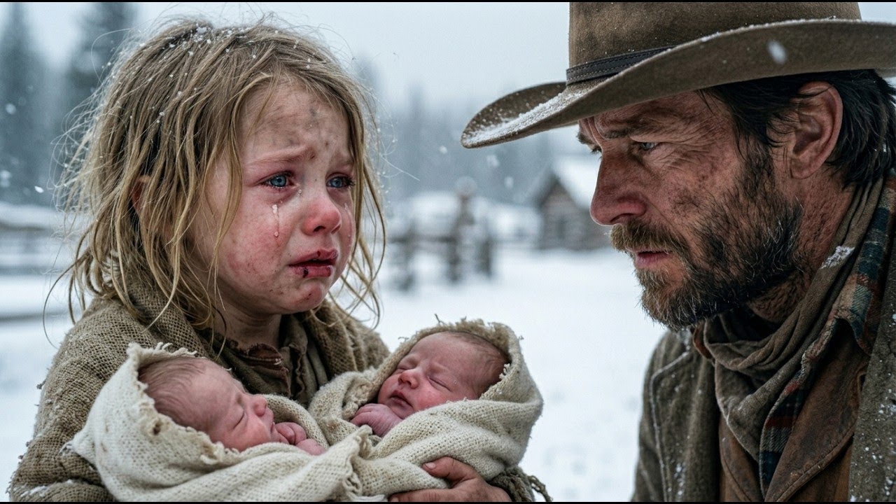 Nobody Came Back for Me, She Whispered — Then a Cowboy Stopped in the Snow