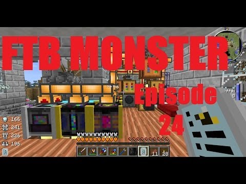 FTB Monster LP Episode 24 - Beeing Productive
