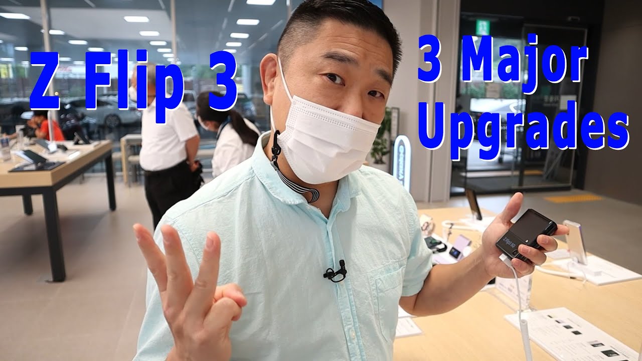 Samsung Galaxy Z Flip 3 Hands on Review - 3 major upgrades