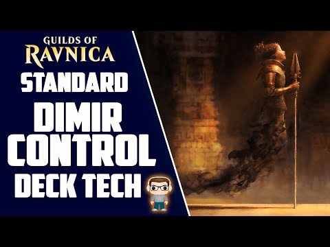 DIMIR CONTROL Deck Tech - Guilds of Ravnica Standard (MTG) Video