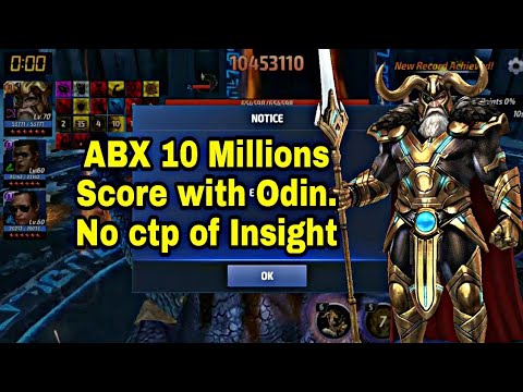 Odin All-Father Abx 10M Score -  Marvel Future Fight
