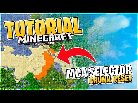 COME RESETTARE i CHUNK e PREPARARSI a MINECRAFT 1.20+ Java Edition - MCA Selector TUTORIAL