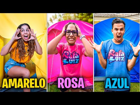 QUEM FICAR MAIS TEMPO NA BARRACA DA SUA COR VENCE! - MUITO DIFÍCIL!