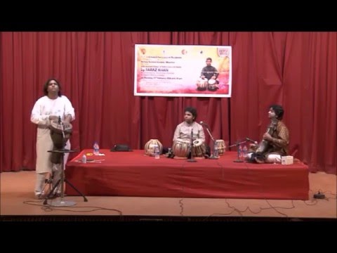 Wajid Ahmed Khan Performing at Tabla Solo Concert Of My Brother Faraz Khan.