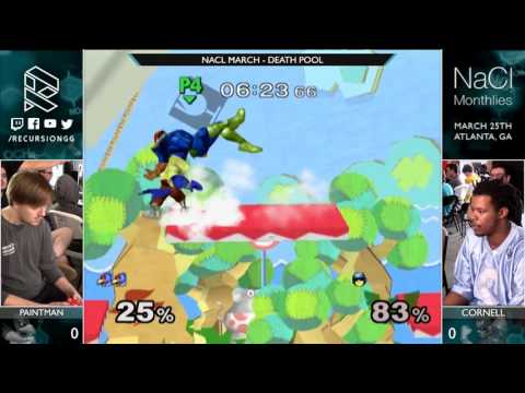 NaCl March - Pools - Paintman (Falco) vs Cornell (C.  Falcon)