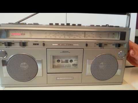 Für EbayTest, Grundig RR 660 Radiorecorder Radio