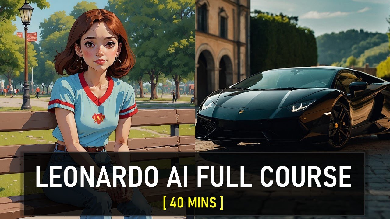 Leonardo Ai Full Course, Learn Prompts, Upscaling & More [ 40 Mins ]