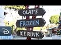Olaf's Frozen Ice Rink in the Downtown Disney ...