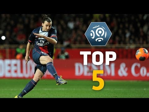 Zlatan Ibrahimovic - Top 5 Coups Francs  - Ligue 1 / Paris Saint-Germain