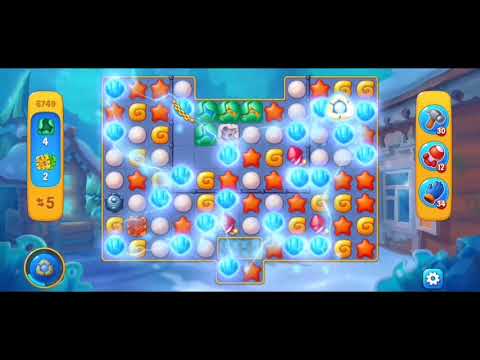 Fishdom 6749 Super Hard Level - NO 💣🧨💥