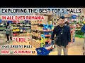 The top 5 malls for international travelers in Romania. You can find everything here in cheap price.