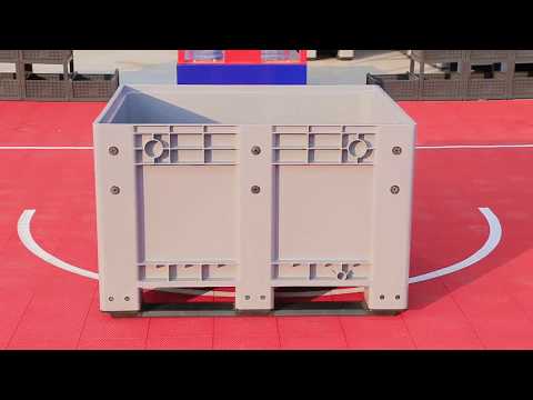 Transport fruit collapsible plastic pallet box for sale