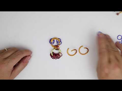 JewelleryMaker | Title: Sweet Pea Chain maille demo with Fleur Hastings