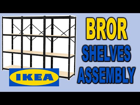 IKEA BROR Shelves - Assembly and Review | Clueless Dad