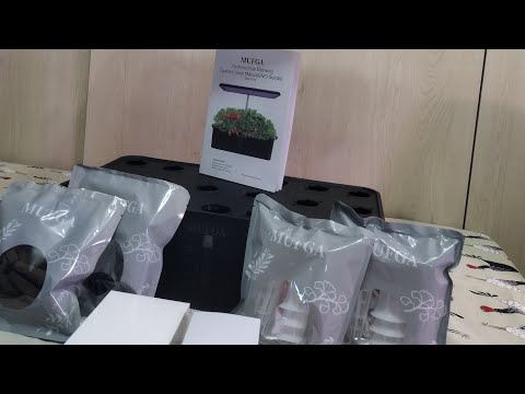 Unboxing MUFGA 18 Pod Hydroponic Growing System