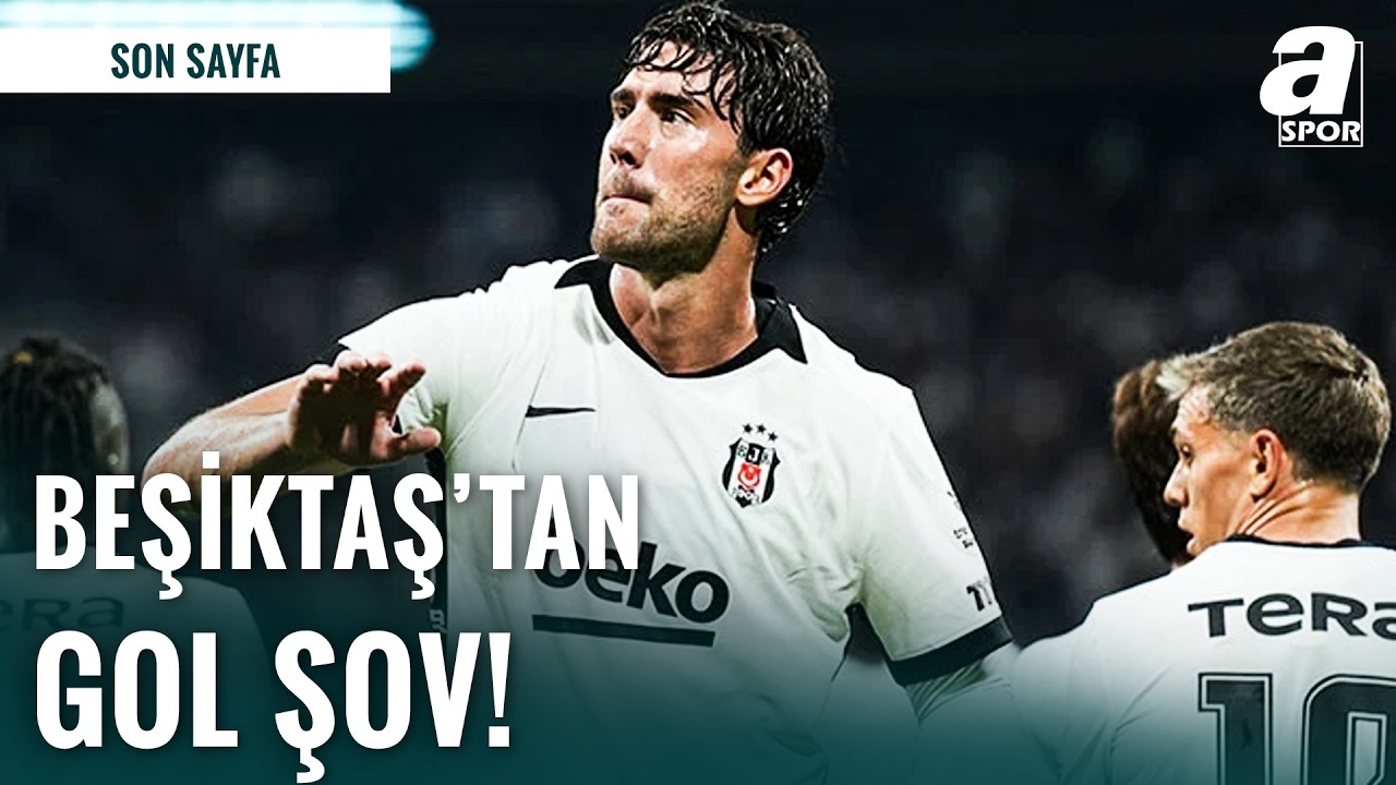 Beşiktaş, Fenerbahçe Derbisine Moralli Gidiyor - Vlahovic'ten Hat-Trick