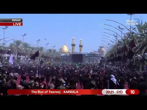 LIVE NOW FROM KARBALA : The Run of Twereej