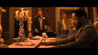 Leonardo diCaprio cuts his hand during the filming of Django Unchained (2012)