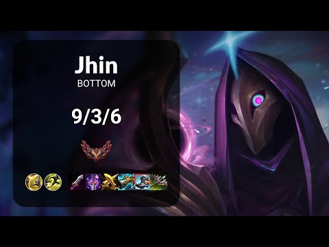 Jhin vs Kalista BOTTOM - KR GRANDMASTER Patch 15.3