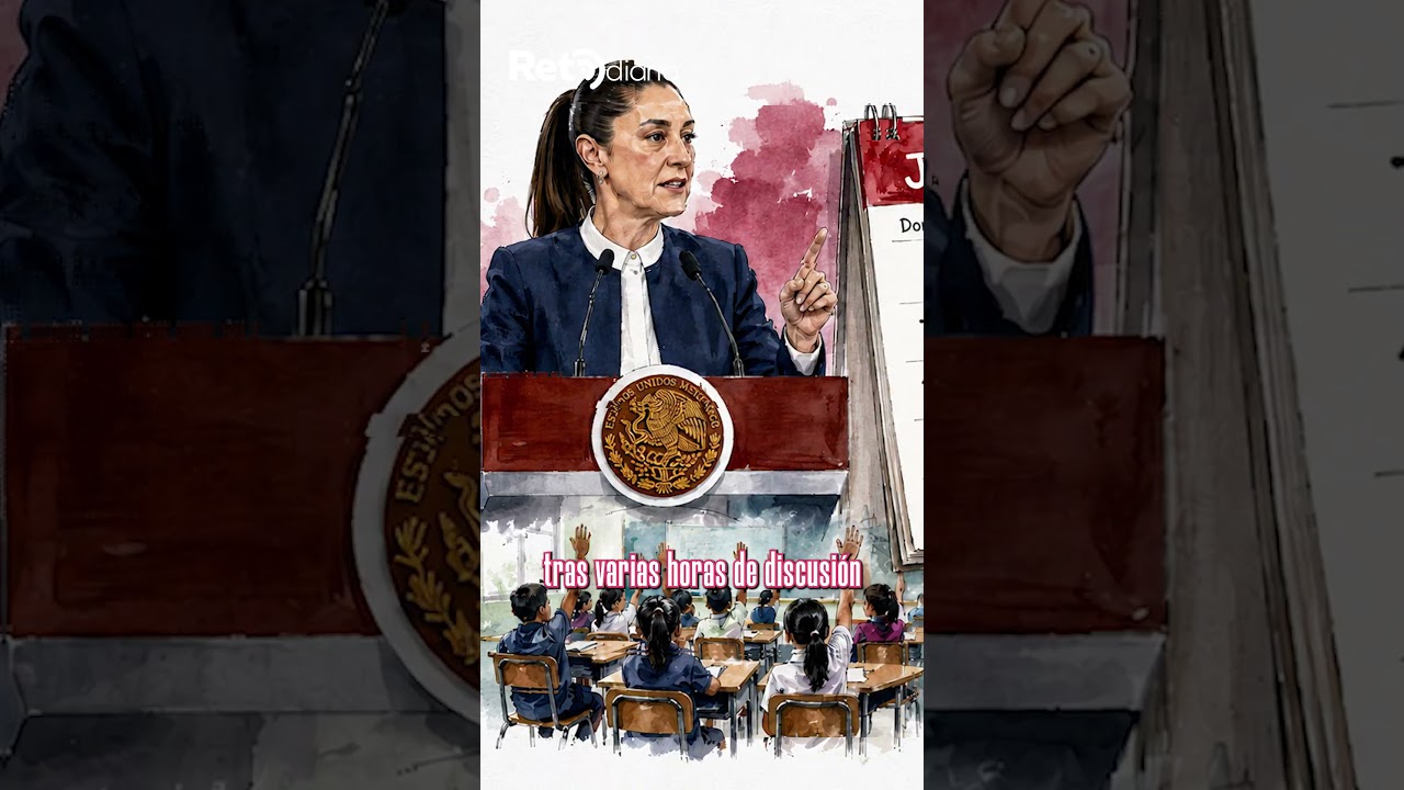 ¡Se queda igual el calendario escolar 2026!