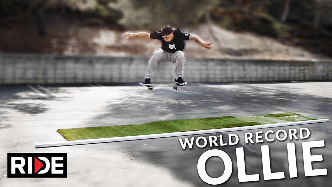 World Record Longest Ollie? 16' 6" Jordan Hoffart