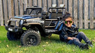 The perfect Budget Friendly Ride-on for kids on Amazon: 24V, 4WD Jeep by Blissride