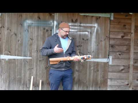 Schnepper crossbow made and shot by Tod from Tods Stuff