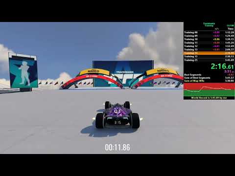 Trackmania Training Campaign Speedrun WR | 5:45.094