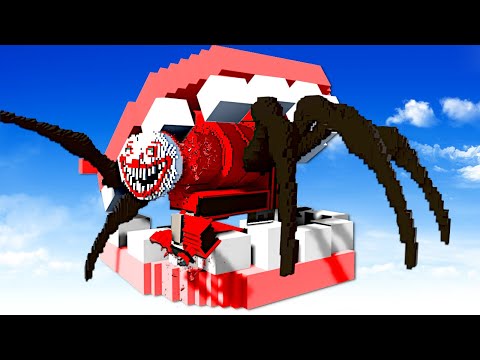Choo Choo Charles CRUSHED By Giant Teeth! (Teardown)