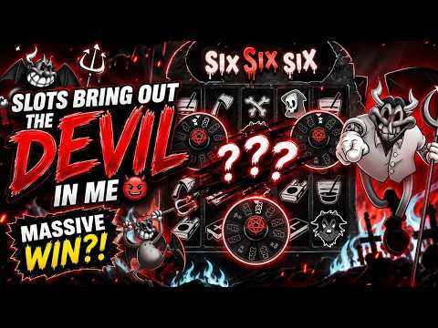 Thumbnail for video: Slots bring out the DEVIL in me 👹