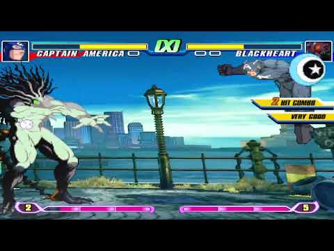 Captain America vs Blackheart