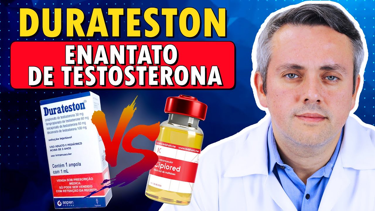 DESCUBRA A DIFERENÇA ENTRE DURATESTON E ENANTATO DE TESTOSTERONA | Dr. Claudio Guimarães